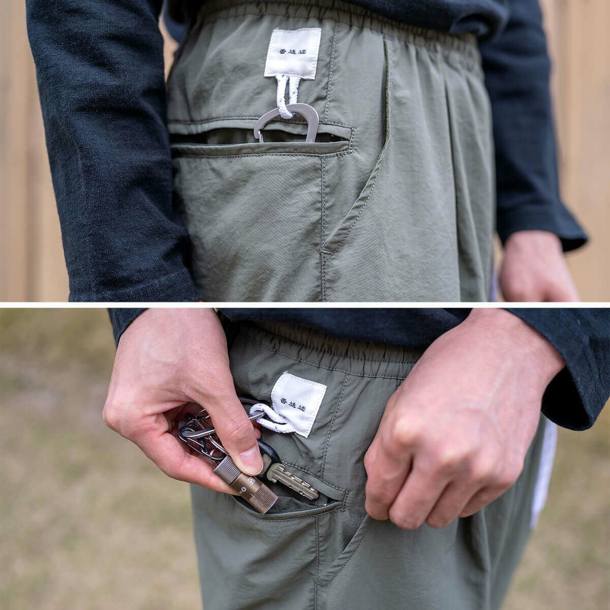 迷迭香 マンネンロウ ナイロンハーベストトレーナークラシック｜SUNDAY