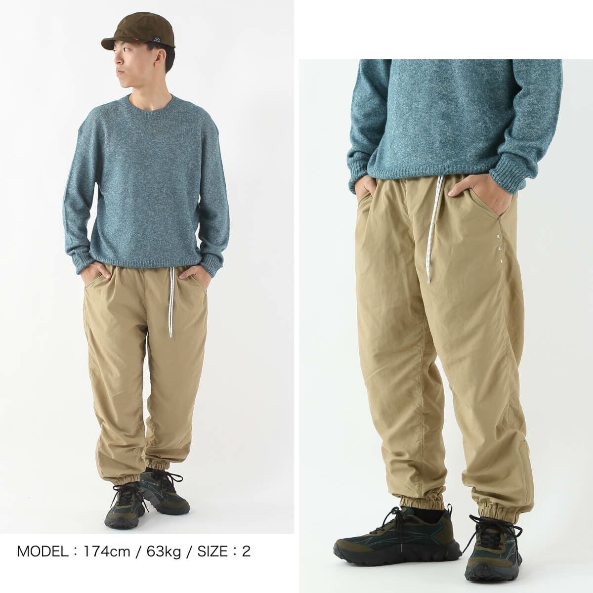 迷迭香 マンネンロウ ナイロンハーベストトレーナークラシック｜SUNDAY