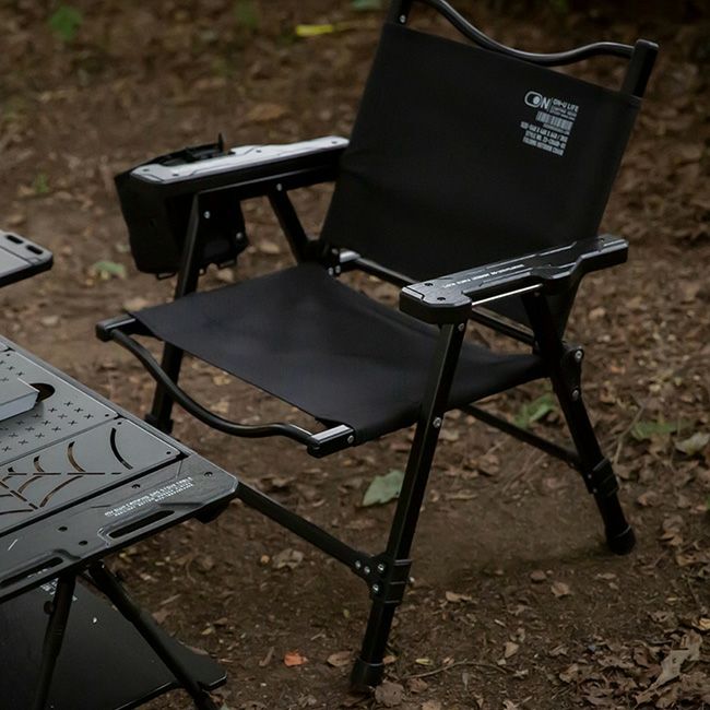 テーブル・チェア・ハンモック ON-U LIFE MyTan table goalzerotype Black ON-U LIFE オンユーライフ ナックルカーミットフォールディング