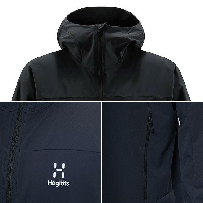 HAGLOFS ホグロフス モランソフトシェルフード メンズ｜SUNDAY