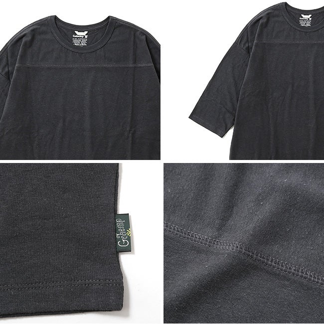 GOHEMP ゴーヘンプ ワイドフットボールTEE｜SUNDAY MOUNTAIN｜サンデー