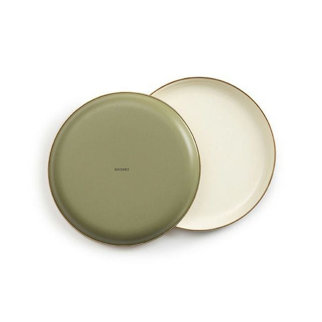 BAREBONES ベアボーンズ エナメル2トーンプレート 2枚セット