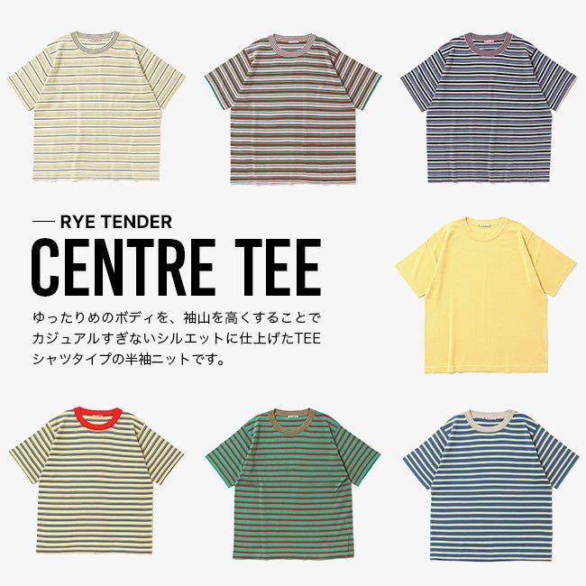 RYE TENDER ライテンダー センターTEE｜SUNDAY MOUNTAIN｜サンデー