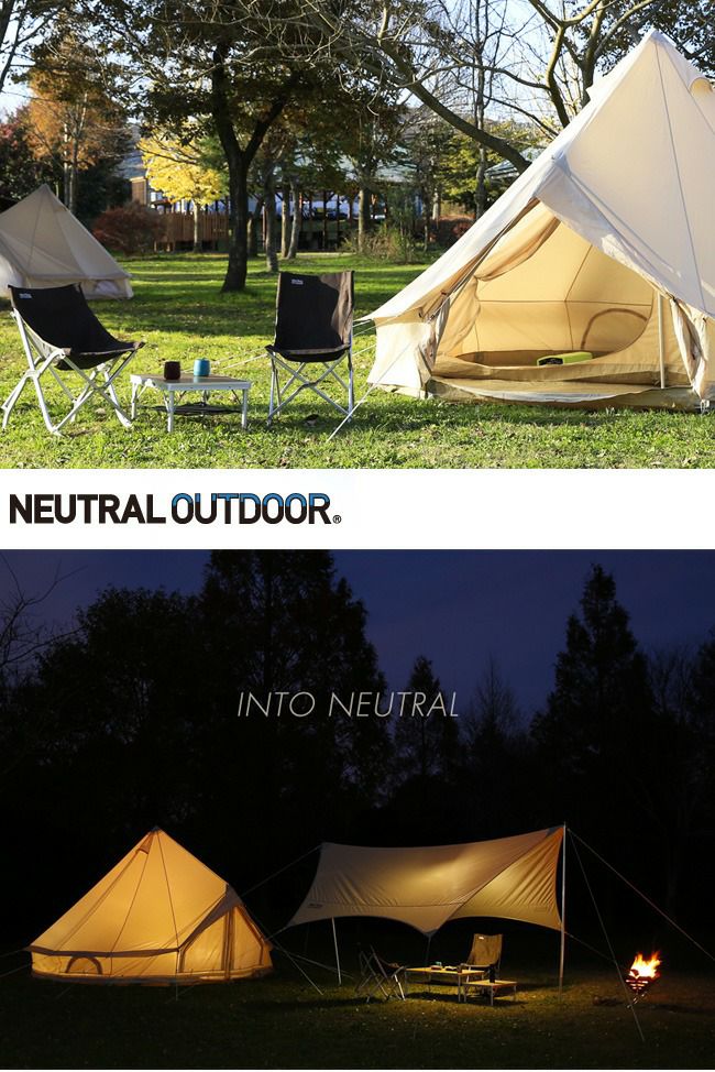 NEUTRAL OUTDOOR ニュートラルアウトドア GEテント3.0 ベージュ