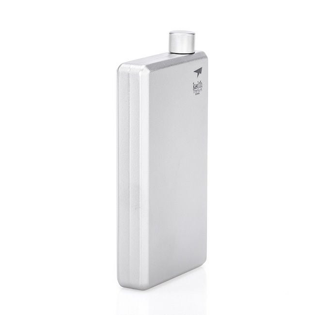 keith キース チタン角型スキットル 120ml｜SUNDAY MOUNTAIN｜サンデー