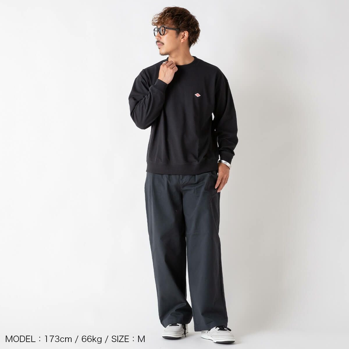 DANTON ダントン スウェットTシャツ T/Cオープンエンドジャージ メンズ