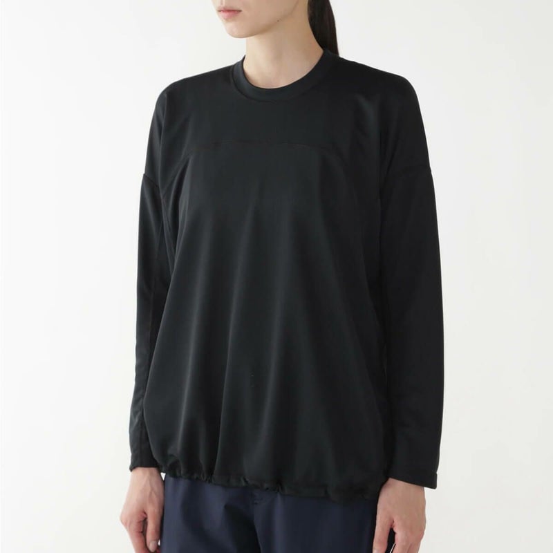 and wander アンドワンダー ドライジャージーロングスリーブT【ウィメンズ】