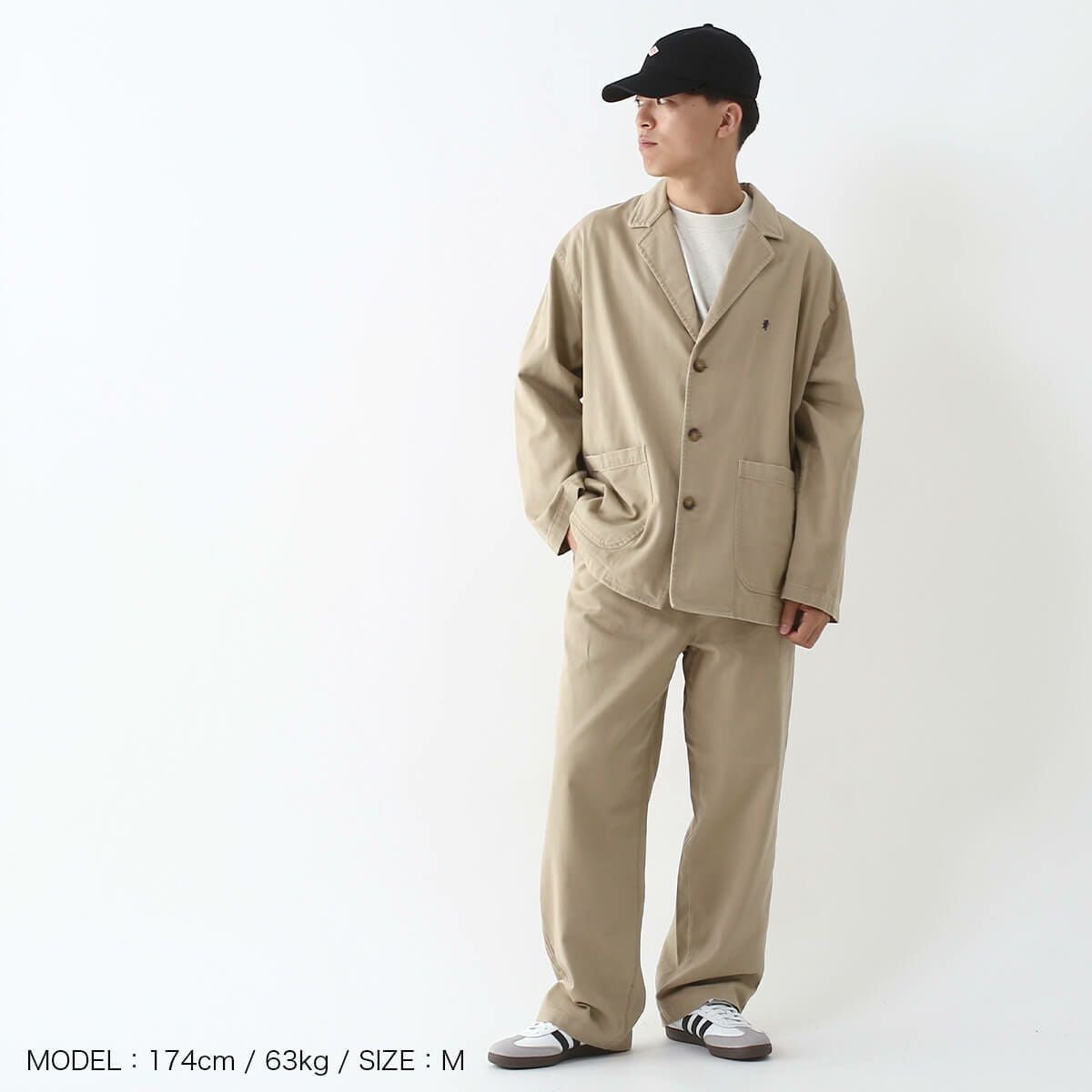 Gymphlex ジムフレックス シングルブレストジャケット メンズ｜SUNDAY