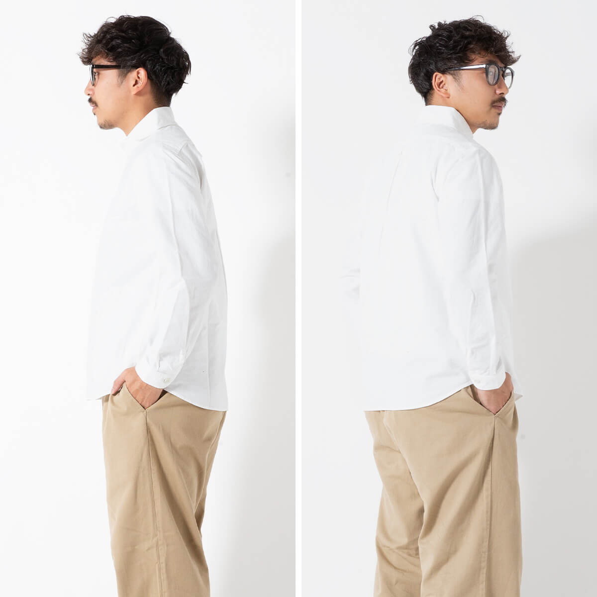 Danton ビッグシャツ オリーブ 40 新品 71483300b_b_267_500.jpg