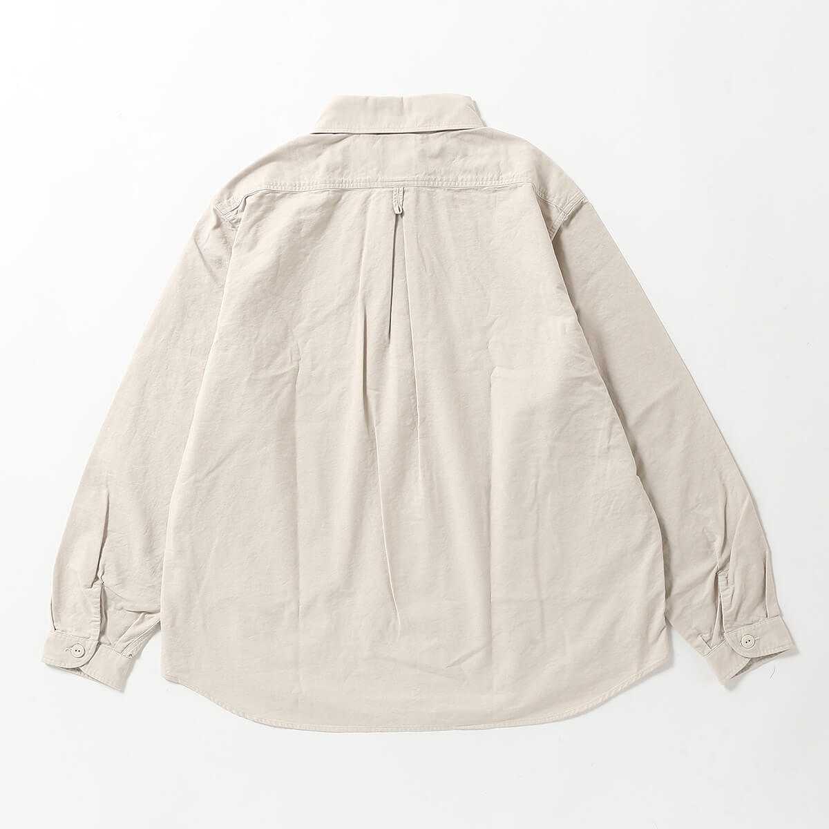 DANTON ダントン ラウンドカラーP.OシャツL/S オックスフォード メンズ