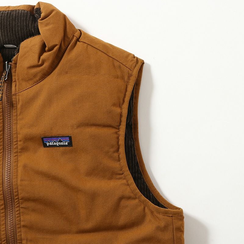 patagonia パタゴニア リバーシブルコットンダウンベスト｜SUNDAY