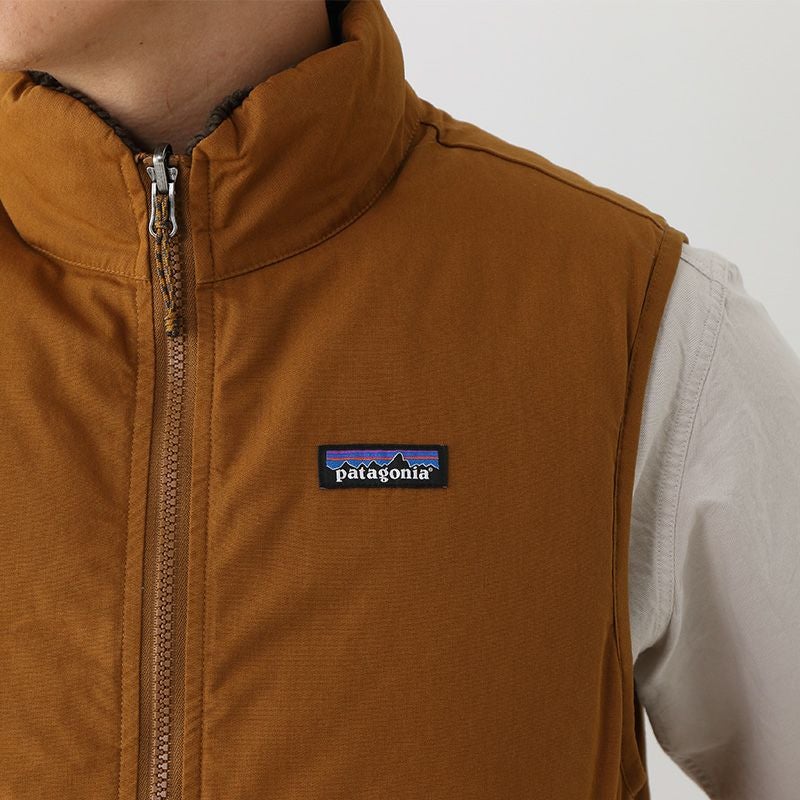 patagonia パタゴニア リバーシブルコットンダウンベスト｜SUNDAY