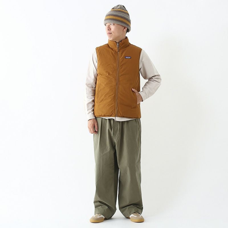 patagonia パタゴニア リバーシブルコットンダウンベスト｜SUNDAY