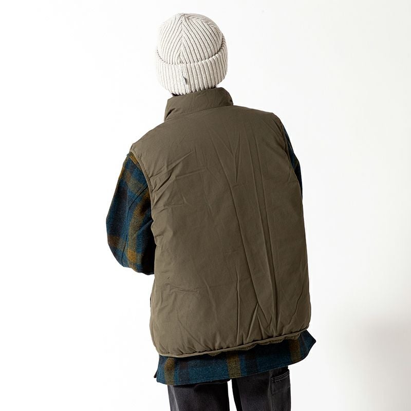 patagonia パタゴニア リバーシブルコットンダウンベスト｜SUNDAY