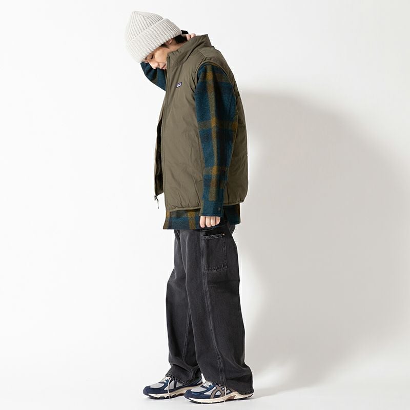 patagonia パタゴニア リバーシブルコットンダウンベスト｜SUNDAY