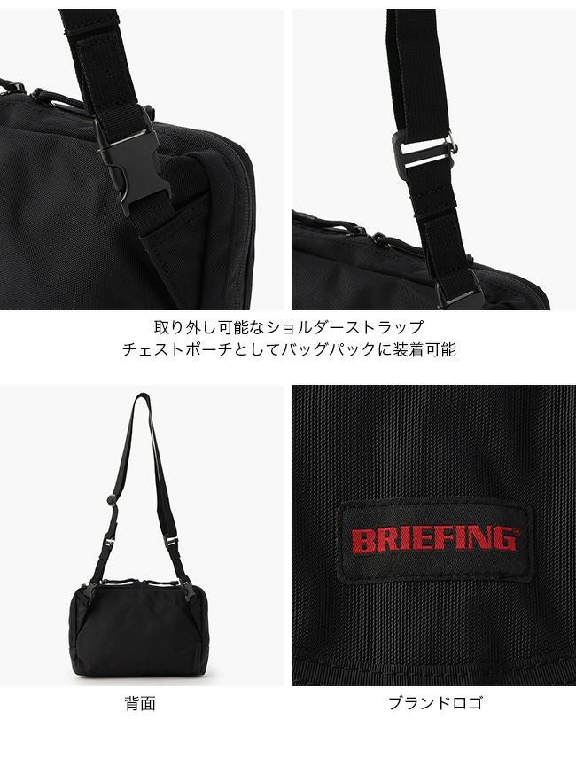 BRIEFING ショルダーポーチ BRIEFING（ブリーフィング） ショルダーポーチ ネックポーチ メンズ