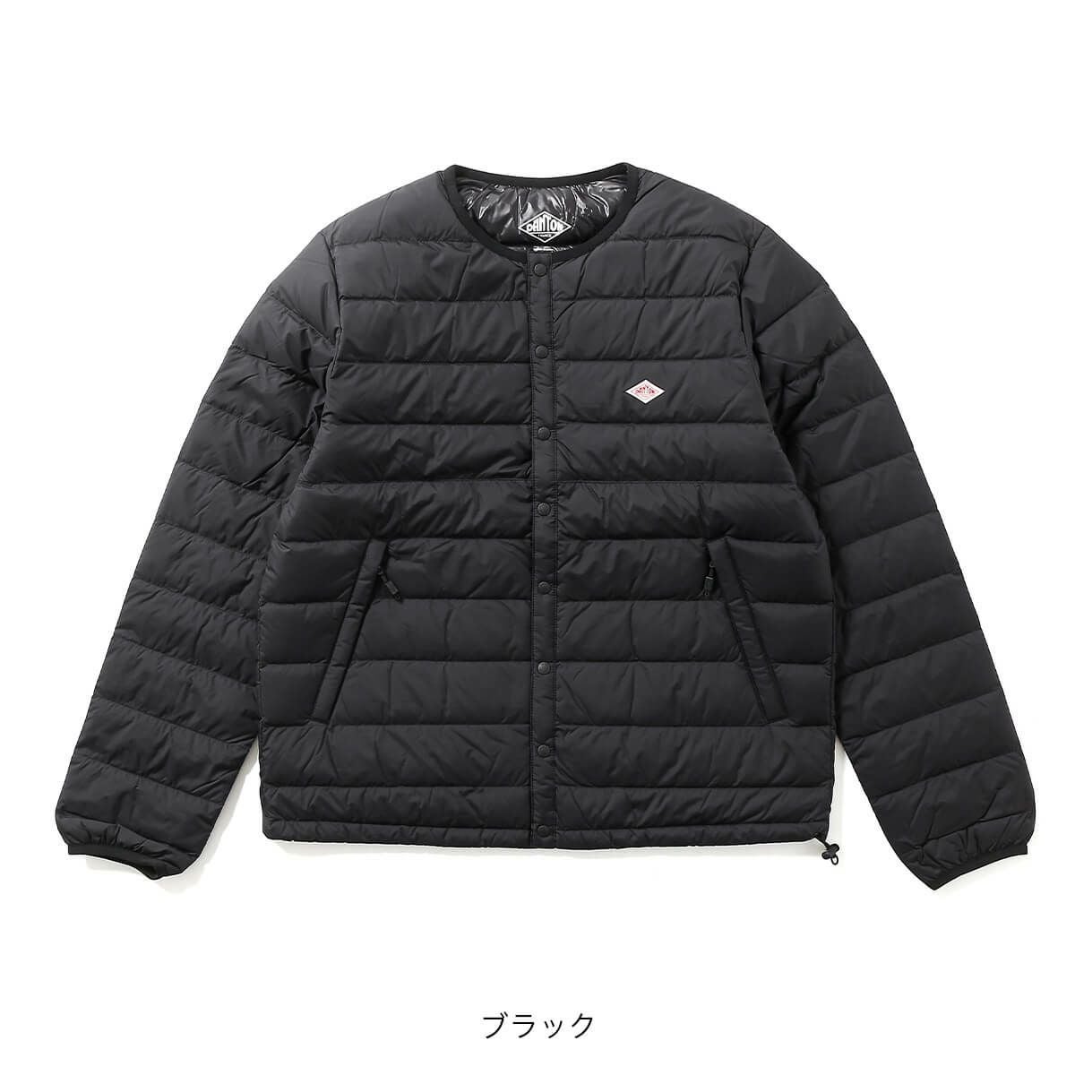 DANTON ダントン インナーダウンクルーネックジャケット ナイロン