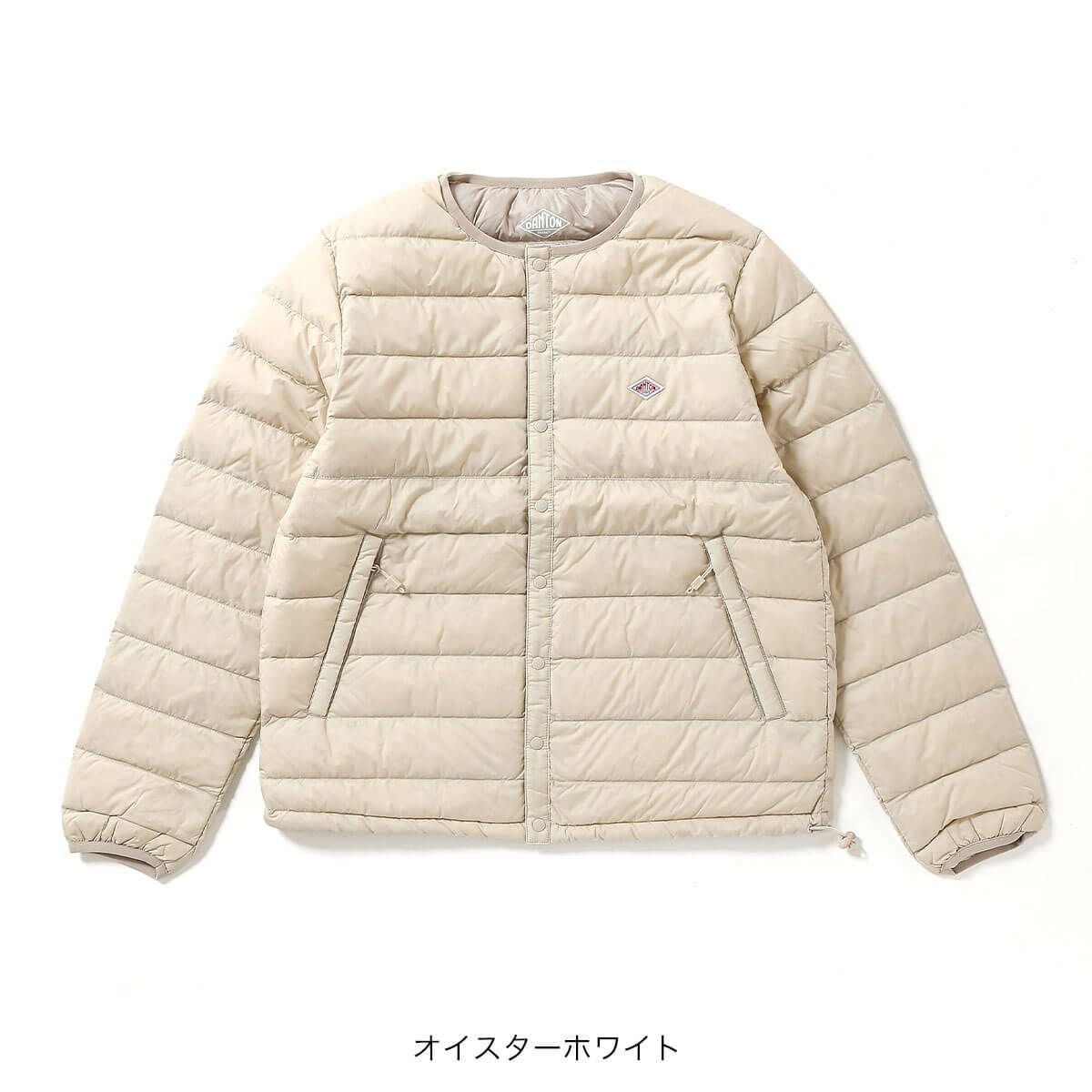 DANTON ダントン インナーダウンクルーネックジャケット ナイロン