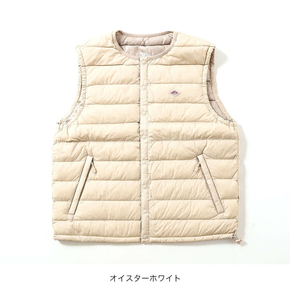 美品 ダントン DANTON◆インナーダウンベスト アイボリー 36 Vネック DANTON］インナーダウンベスト／ダントン ｜オンセブンデイズ【公式通販】
