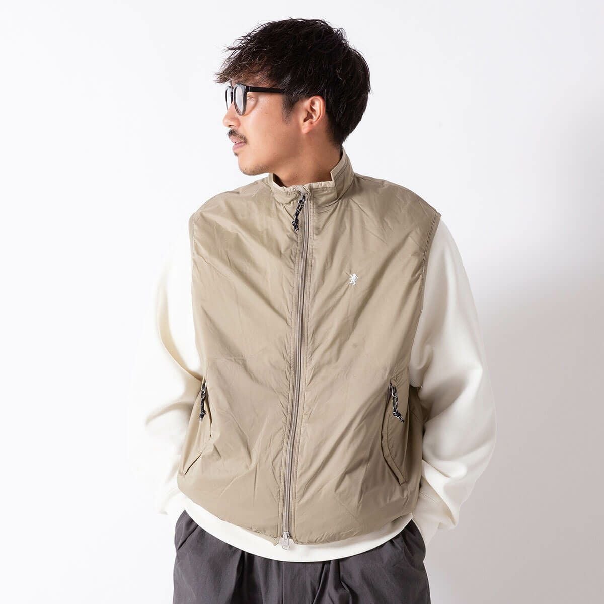 Gymphlex ジムフレックス ジップベスト メンズ｜SUNDAY MOUNTAIN