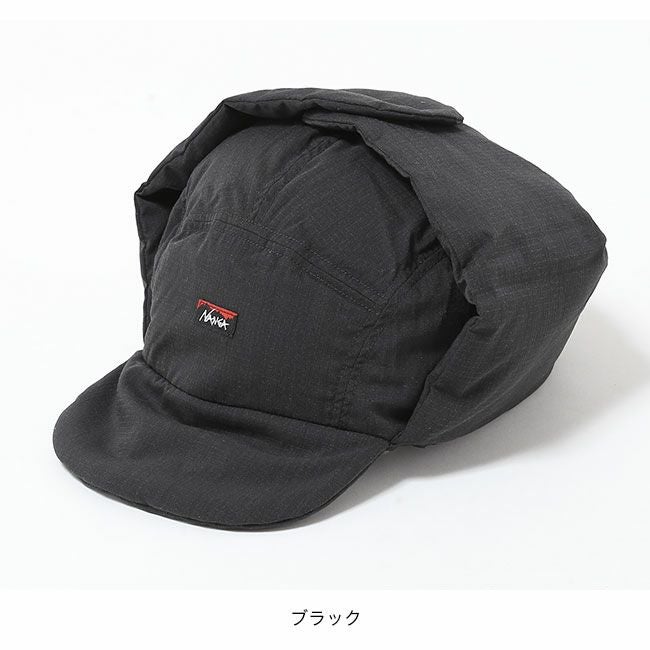 NANGA ナンガ ヒノックリップストップダウンイヤーフラップキャップ