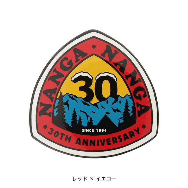 NANGA ナンガ 30thアニバーサリーステッカーデルタ｜SUNDAY MOUNTAIN