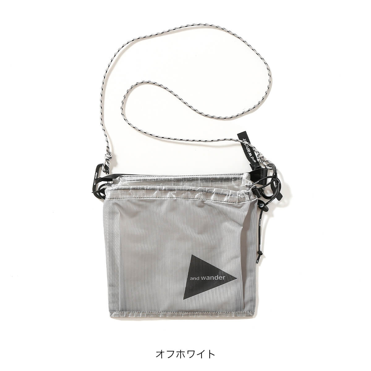 and wander アンドワンダー ULサコッシュwithダイニーマ｜SUNDAY