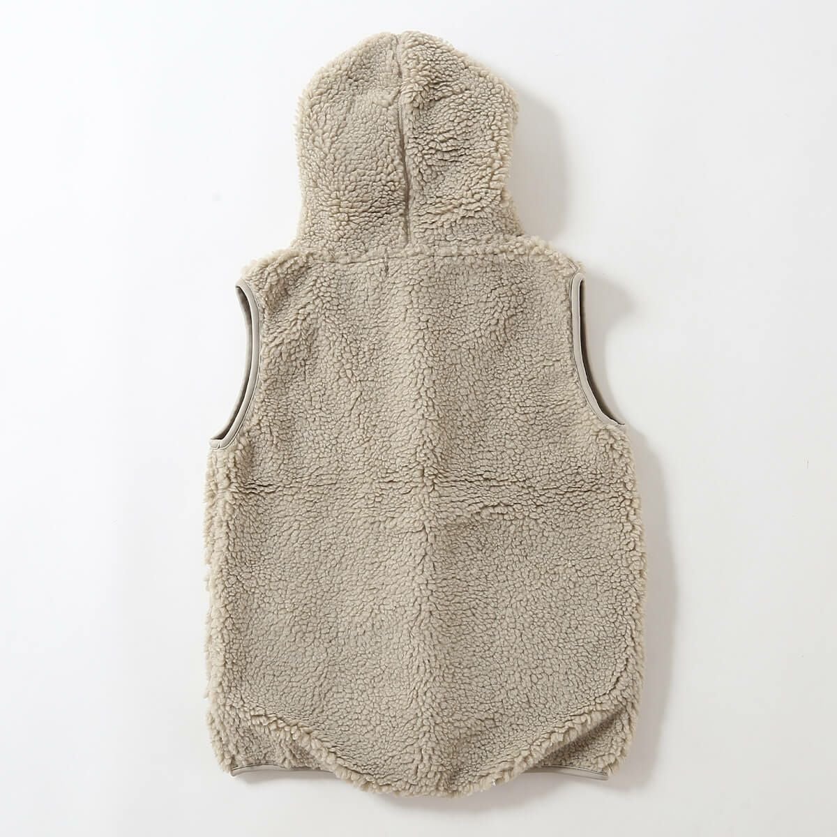 Gymphlex ジムフレックス ボアフーデッドベスト シープボア ユニ