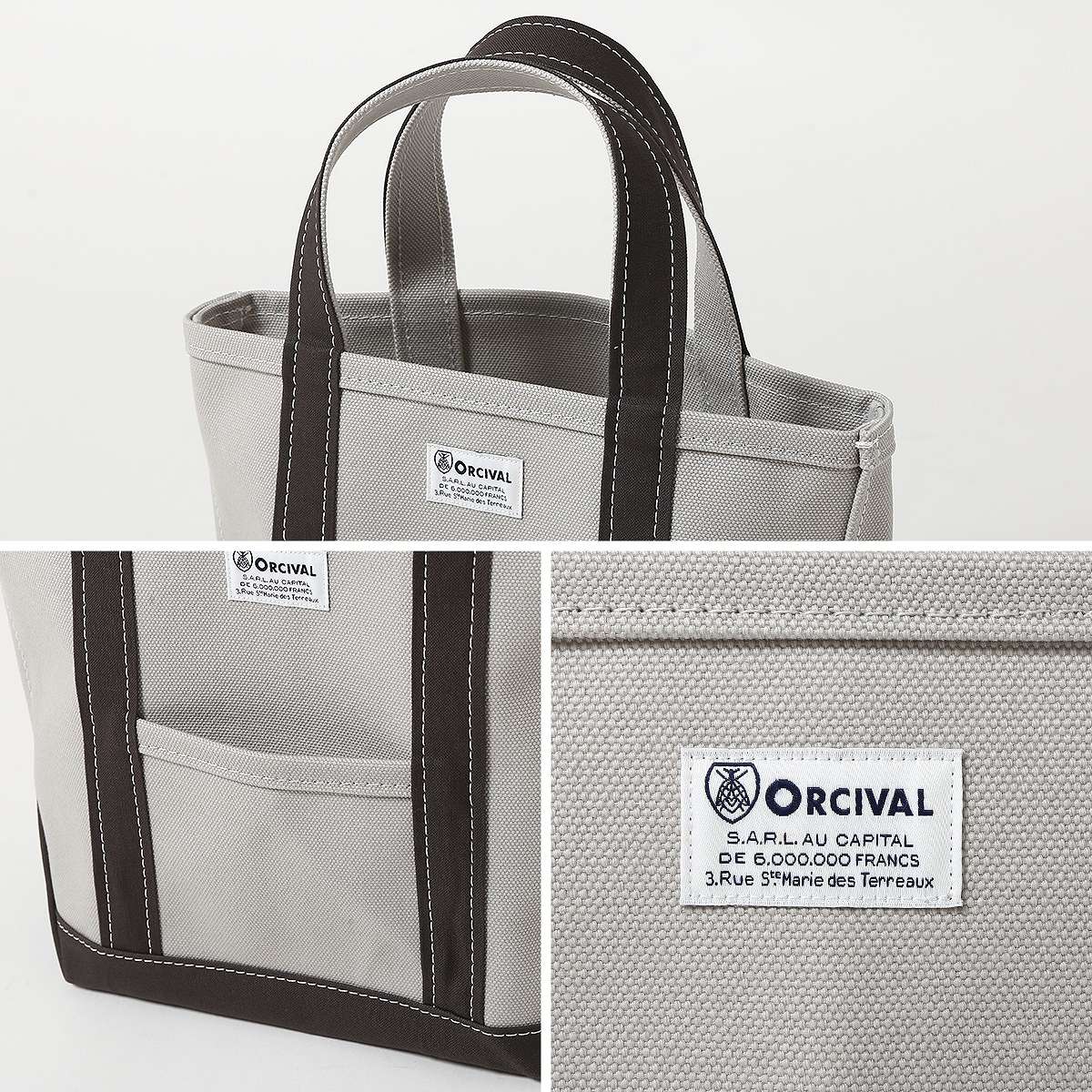 ORCIVAL オーシバル トートバッグスモール No.4 ハンプ｜SUNDAY