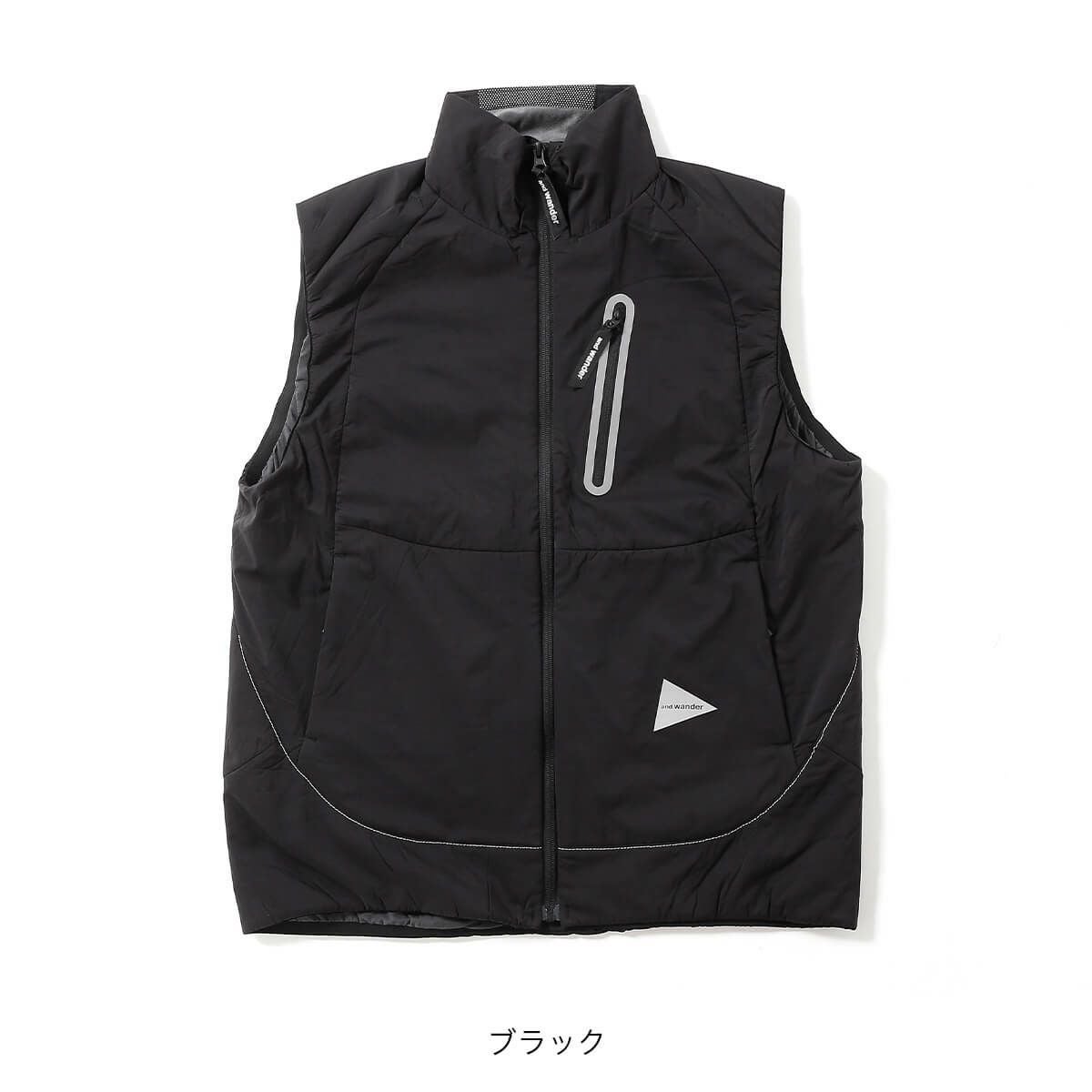 and wander アンドワンダー アルファAIRベスト｜SUNDAY MOUNTAIN