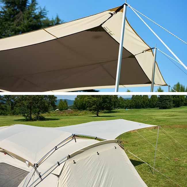 snow peak スノーピーク ランドロック サイドタープ｜SUNDAY MOUNTAIN