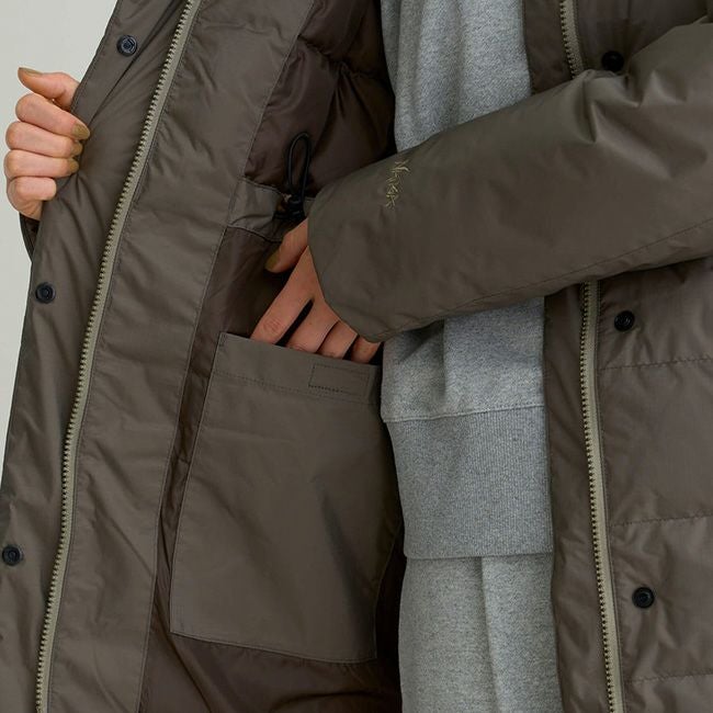 NANGA ナンガ オーロラテックスダウンハーフコート【ウィメンズ