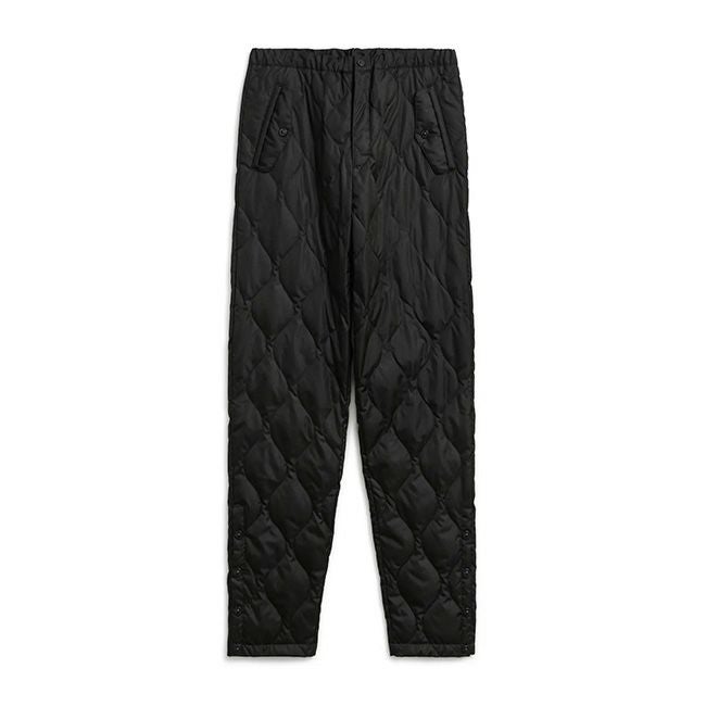 TAION タイオン ボタンスリットパラシュートダウンパンツ ユニセックス