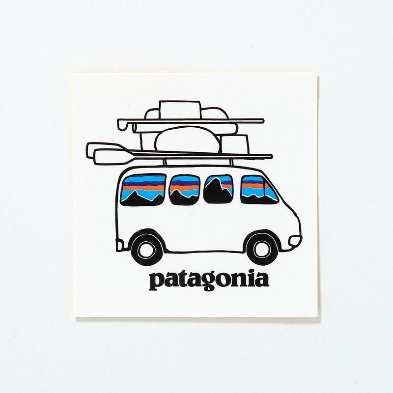 patagonia パタゴニア フィッツロイパドルバンステッカー｜SUNDAY