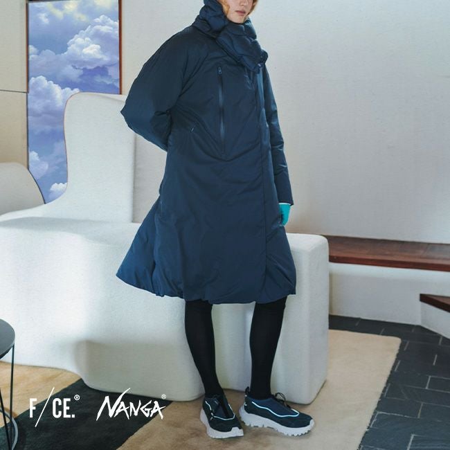 F/CE.×NANGA エフシーイー×ナンガ FTニュースタンドロングコート