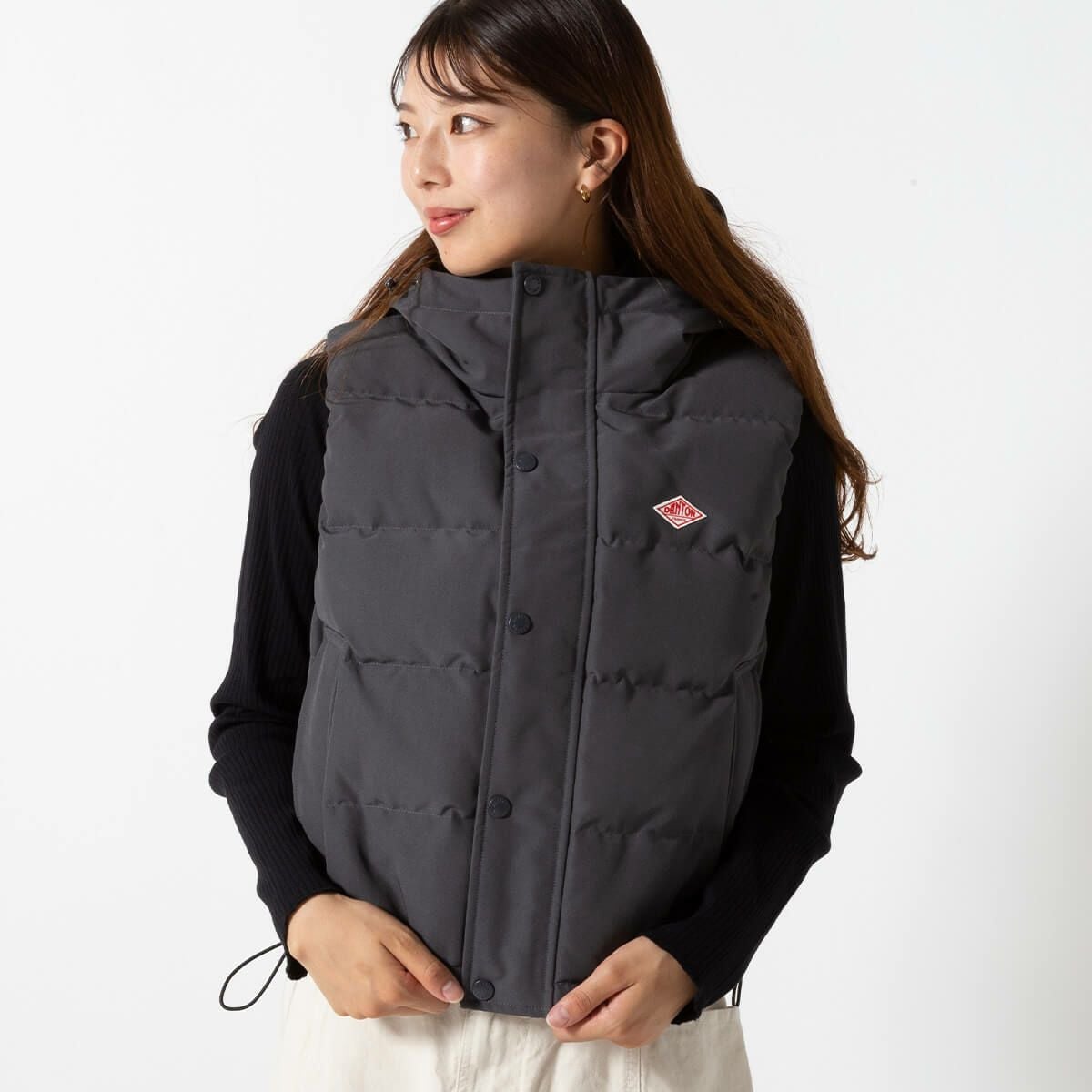 DANTON ダントン ダウンフーデッドベスト【ウィメンズ】｜SUNDAY