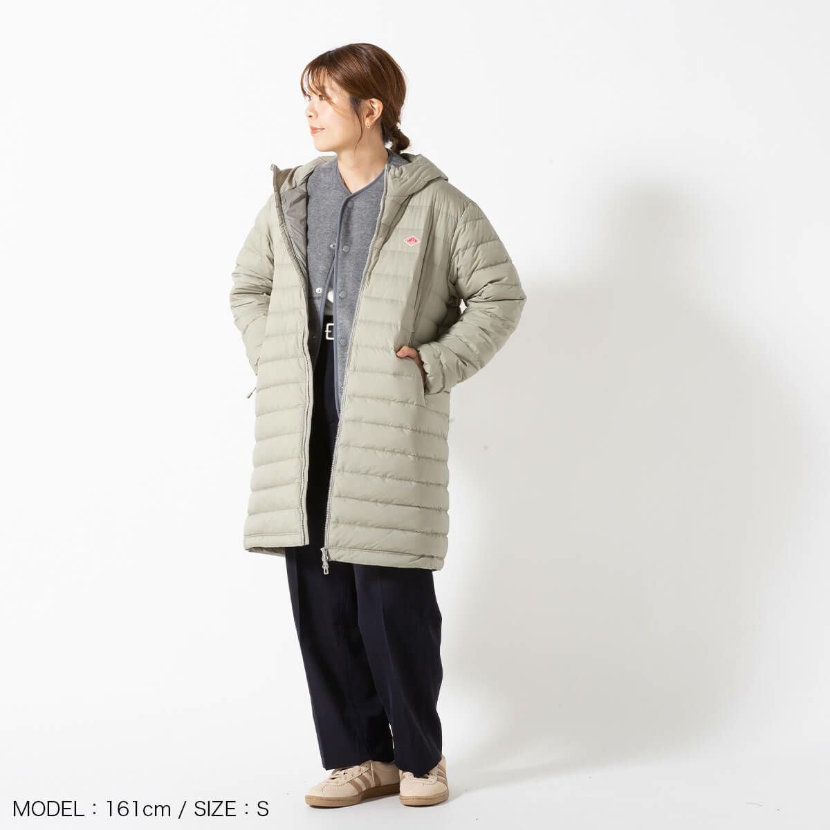 DANTON ダントン ミドルダウンフーデッドコート【ウィメンズ】｜SUNDAY