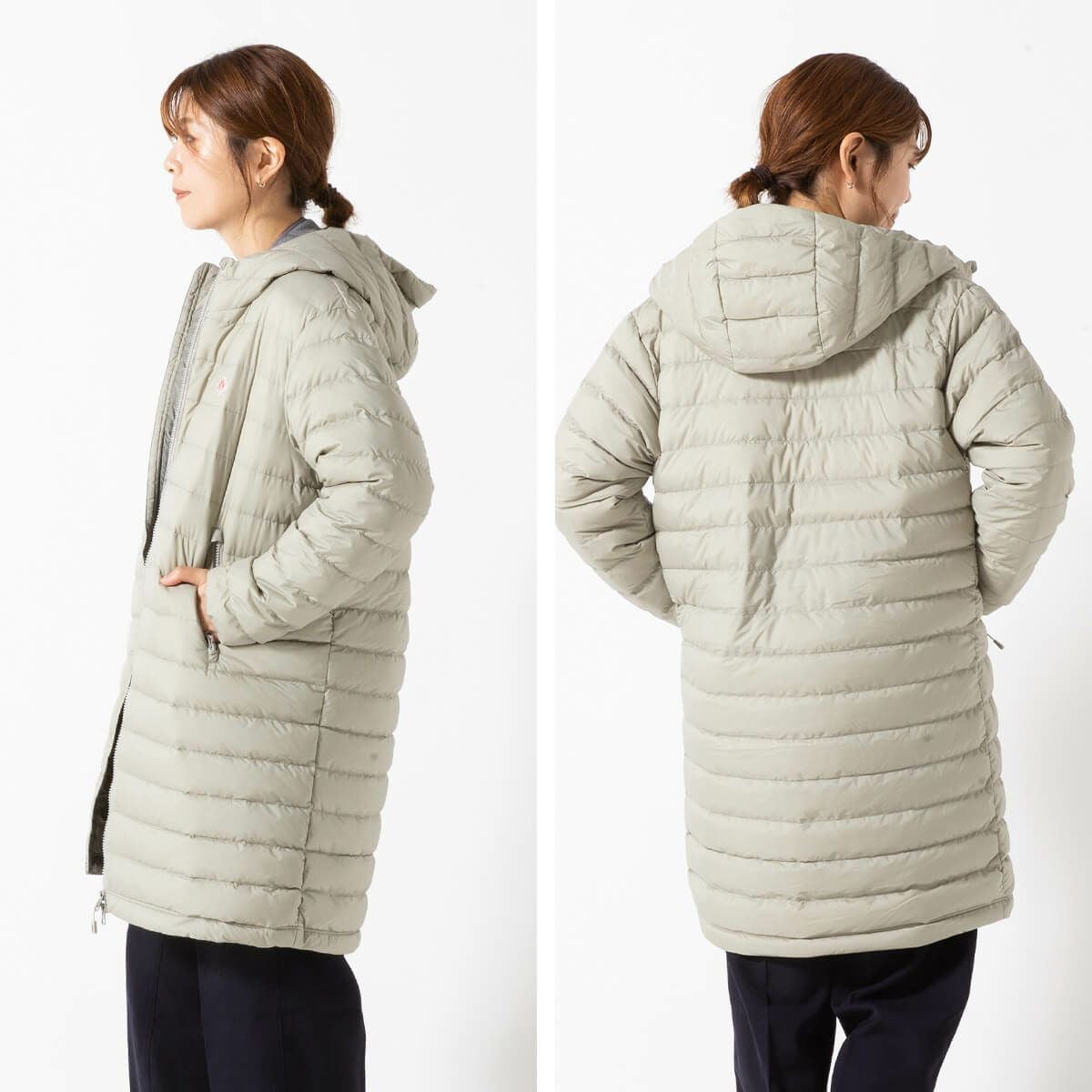 DANTON ダントン ミドルダウンフーデッドコート【ウィメンズ】｜SUNDAY