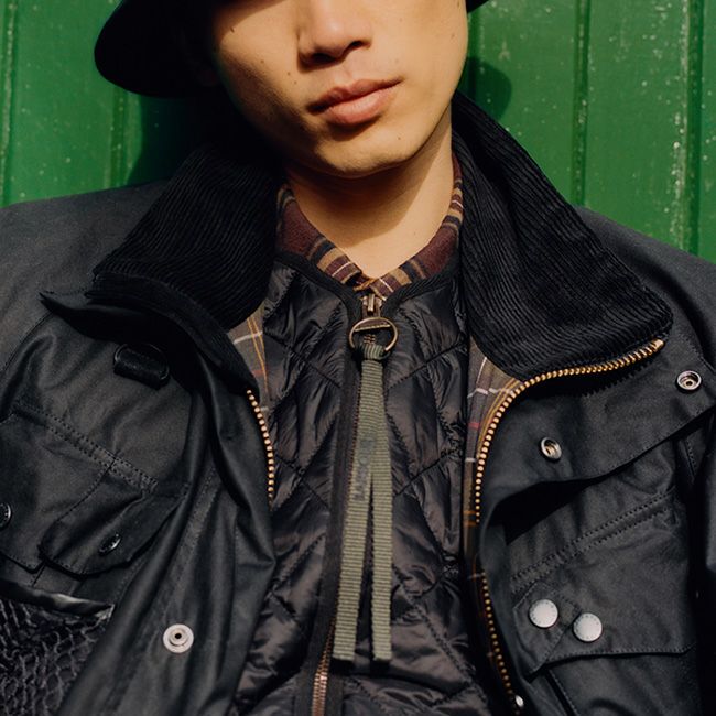 Barbour バブアー モディファイドドライフライワックスジャケット