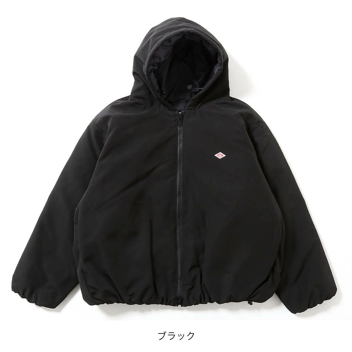 【極美品】DANTON ダントン フーデッド ダウン ジャケット 黒 S DANTON ダントン フーデッドジャケット【ウィメンズ】｜SUNDAY