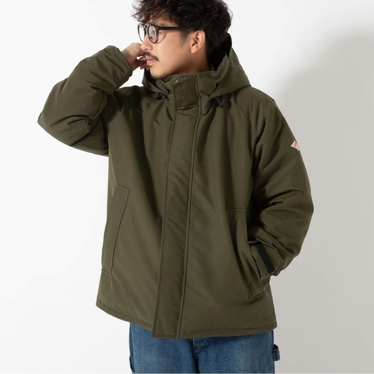DANTON ダントン アーミーフーデッドジャケット メンズ｜SUNDAY