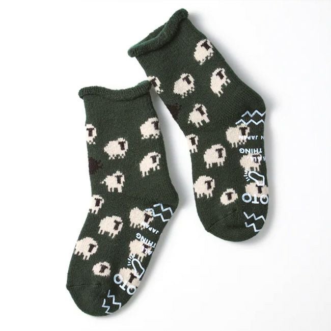 ROTOTO ロトト パイルルームソックス[シープ]