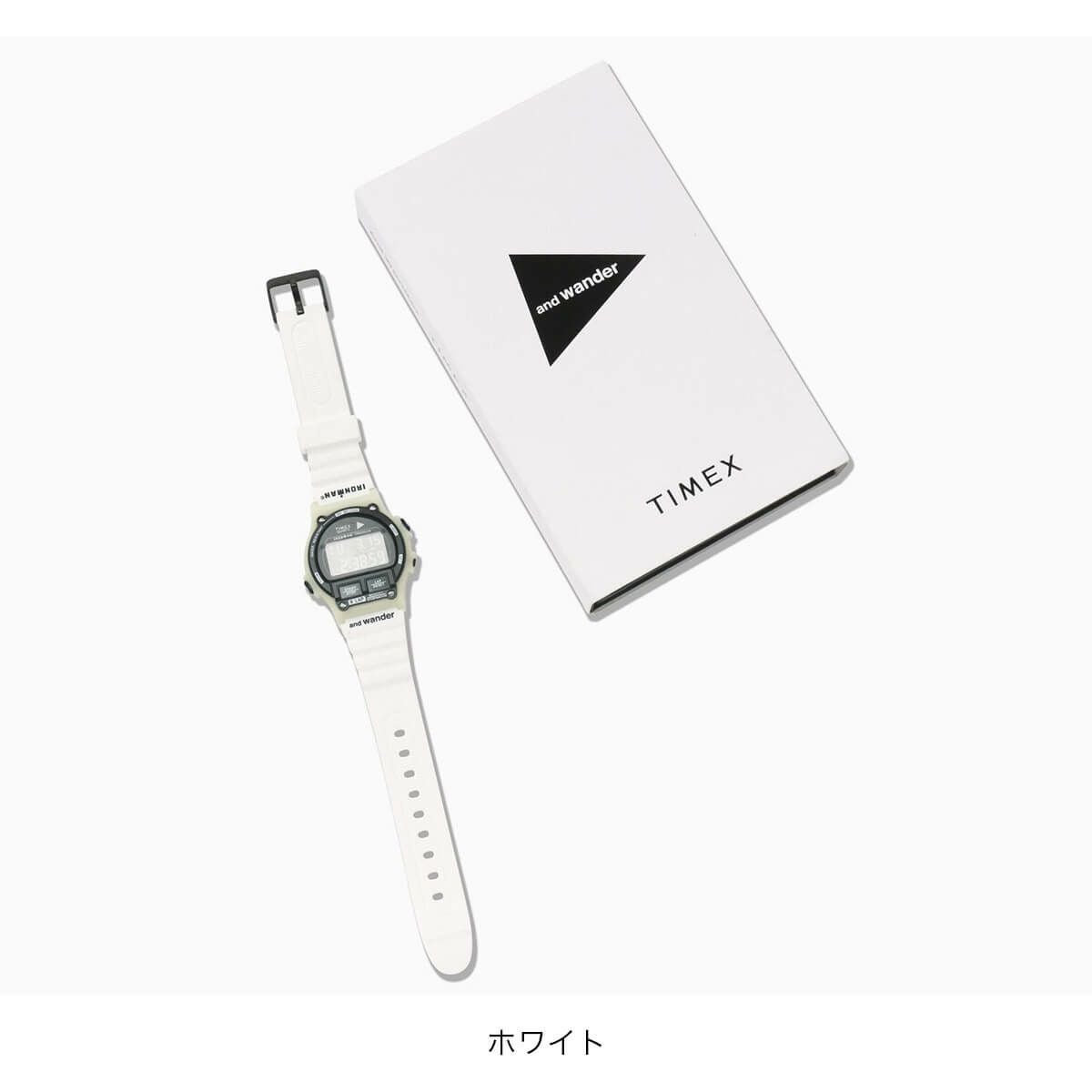 TIMEX×and wander タイメックス×アンドワンダー アイアンマン8ラップ