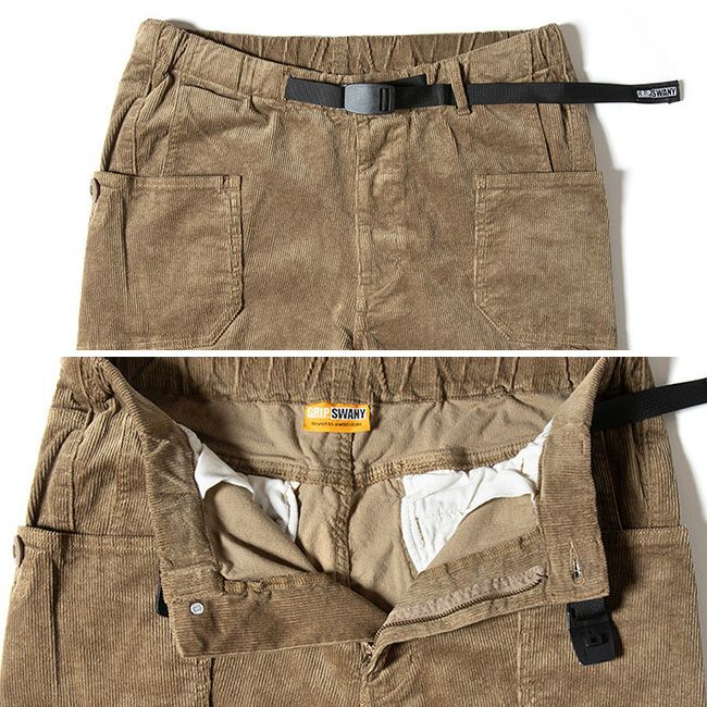 GRIP SWANY グリップスワニー JOG 3Dコーデュロイパンツ｜SUNDAY