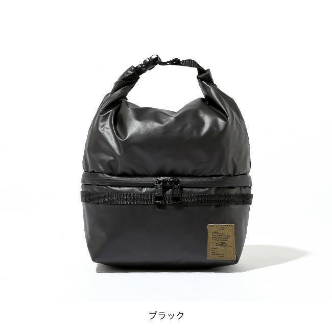 AS2OV アッソブ ナイロンポリカ2ルームポーチ｜SUNDAY MOUNTAIN