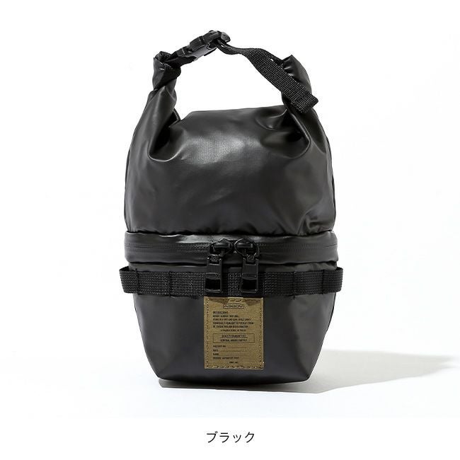 AS2OV アッソブ ナイロンポリカ2ルームポーチ｜SUNDAY MOUNTAIN