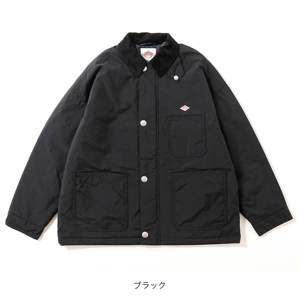 DANTON ダントン カバーオールジャケット ナイロンタフタ【ウィメンズ
