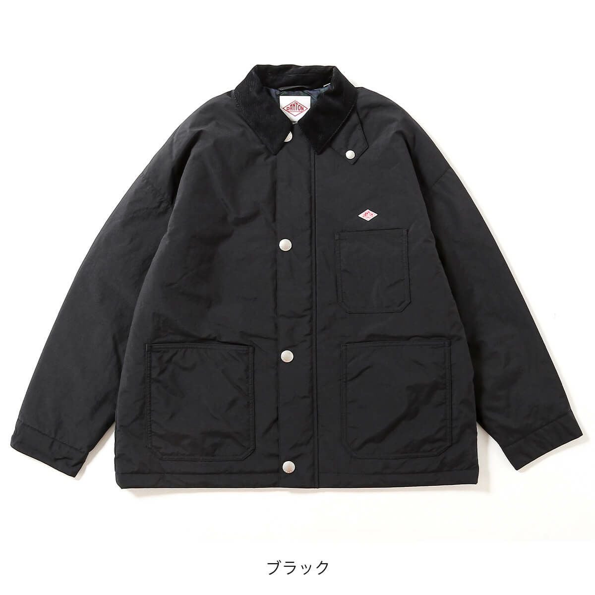 DANTON ダントン カバーオールジャケット ナイロンタフタ【ウィメンズ