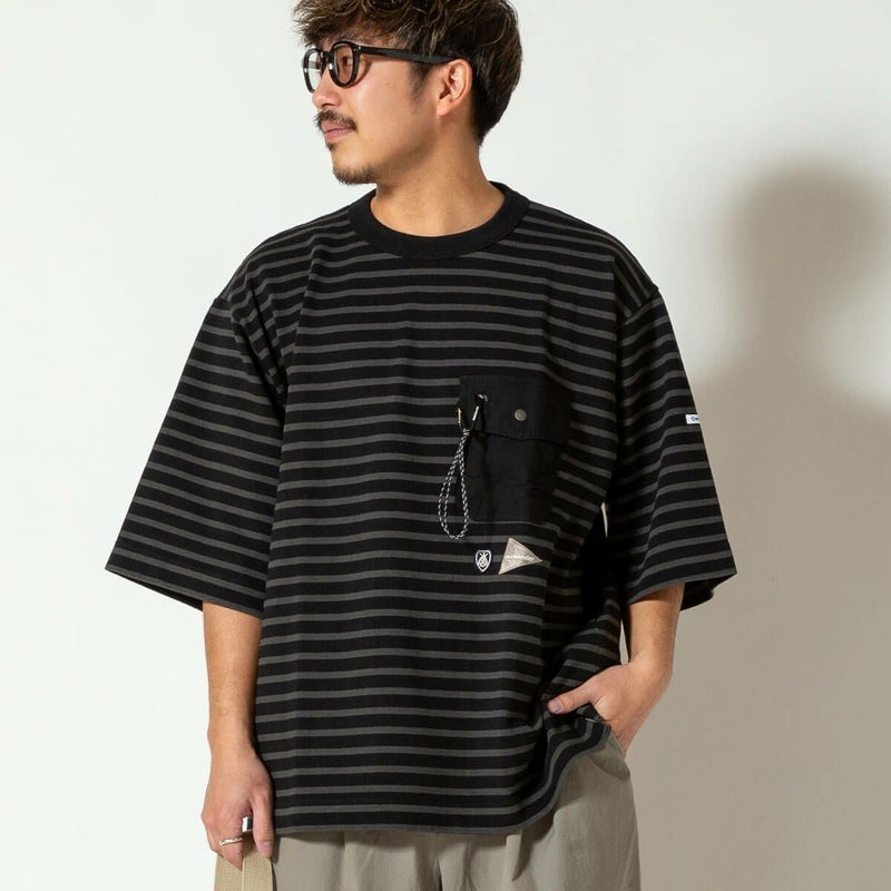 and wander アンドワンダー オーシバルH/S T