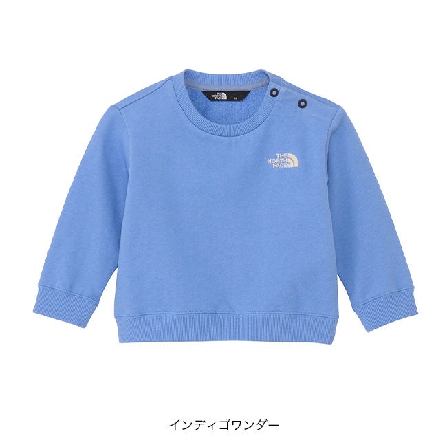 THE NORTH FACE ノースフェイス スウェットロゴクルー【ベビー